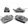 Сборная модель ZVEZDA Российский танк Т-90, 1/72