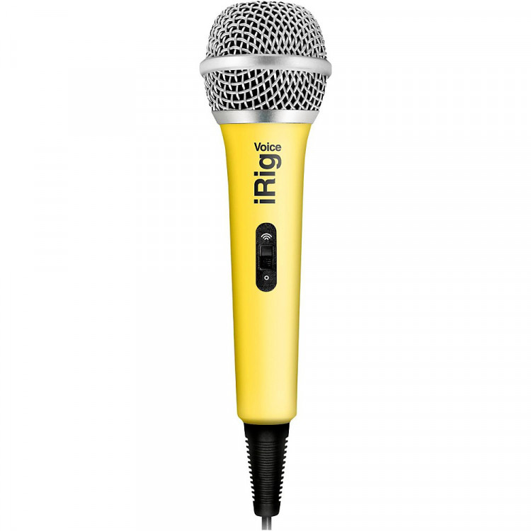 IK MULTIMEDIA iRig Voice - Yellow караоке микрофон