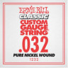 Ernie Ball 1232 калибр.032 одиночная для электрогитары/акустической гитары