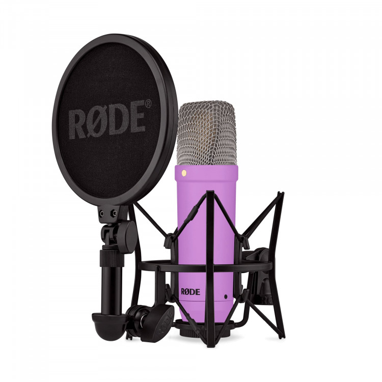 Студийный микрофон RODE NT1 SIGNATURE PURPLE  кардиоидный