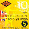 ROTOSOUND R10-8 8 STRING NICKEL SET струны для 8-струнной электрогитары, никелевое покрытие, 10-74 ROTOSOUND R10-8 8 STRING NICKEL SET струны для 8-струнной электрогитары, никелевое покрытие, 10-74