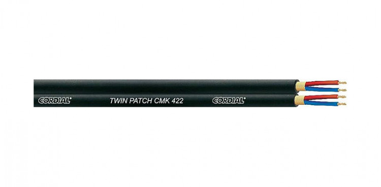 Cordial CMK 422 микрофонный кабель 8,2 мм, черный