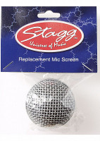 STAGG SPA-M58H - сменная решетка (экран) для микрофона. Форма головки: сферическая. Цвет: матовый хром