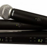 Shure BLX288E/SM58 M17 радиосистема с двумя радиомикрофонами