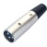 ROCKDALE XLR014(3P) Кабельный разъём XLR папа для балансных соединений ROCKDALE XLR014(3P) Кабельный разъём XLR папа для балансных соединений