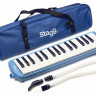 Stagg MELOSTA32 BL мелодика 33 клавиши, синяя