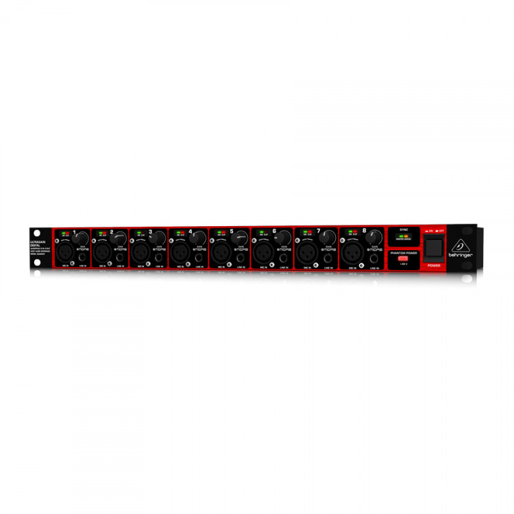 BEHRINGER ADA8200 высококачественный 8-канальный A/D и D/A конвертор
