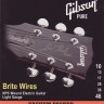 GIBSON SEG-700L BRITE WIRES NPS WOUND .010-.046 струны для электрогитары