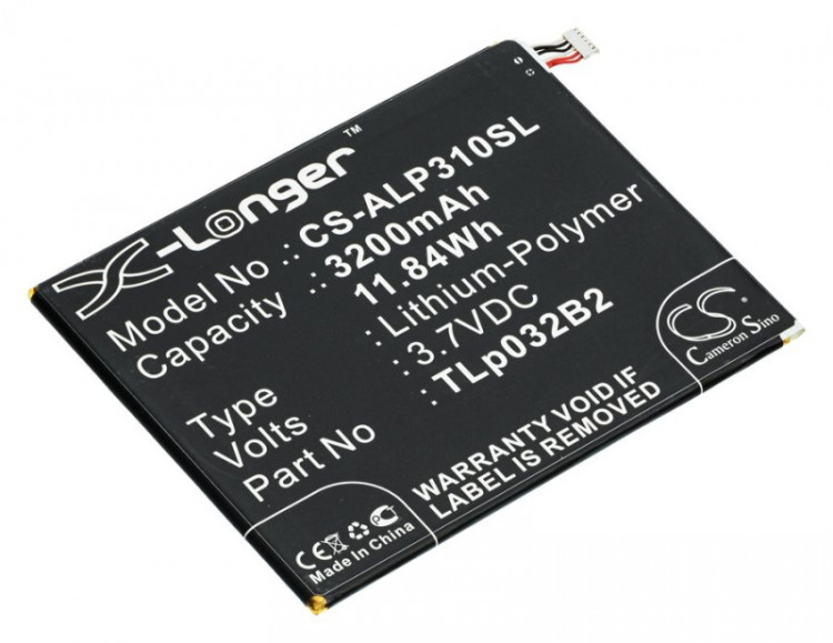 Аккумулятор для планшетов Alcatel OneTouch POP 7 (P310A) TPB-041