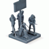 Немецкие штурмпионеры 1/72
