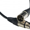 ROCKDALE MC001-15M готовый микрофонный кабель, разъёмы XLR, длина 15 м