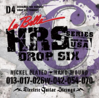 LA BELLA HRS-D4 Drop Tune 13-70 струны для электрогитары