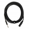 Микрофонный кабель ROCKDALE XF001-5M, разъемы XLR female X stereo jack male, 5 м