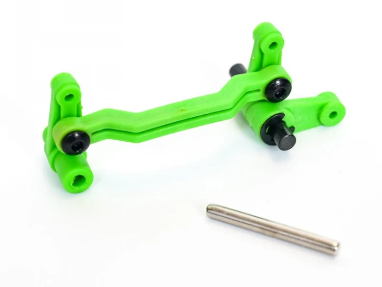 Рулевая трапеция для Remo Hobby 1/16, тюнинг, зеленая