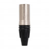 Разъем ROCKDALE XLR004 металлический кабельный XLR папа (male) 3pin Разъем ROCKDALE XLR004 металлический кабельный XLR папа (male) 3pin