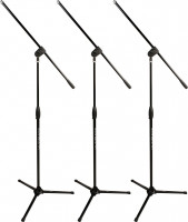 Ultimate MC-40B PRO 3-pack набор из 3 микрофонных стоек- журавль