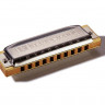 Губная гармошка диатоническая HOHNER M-533106 A Blues Harp MS (тональность ЛЯ)