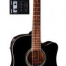 Tenson D10CE Dreadnought BK электроакустическая гитара