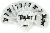 TAYLOR 80714 CELLULOID 351 PICKS ABALONE медиатор жёсткий 0.96 мм