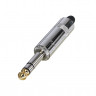 Кабельный разъем Rean NYS228GT Jack 6.3мм TRS