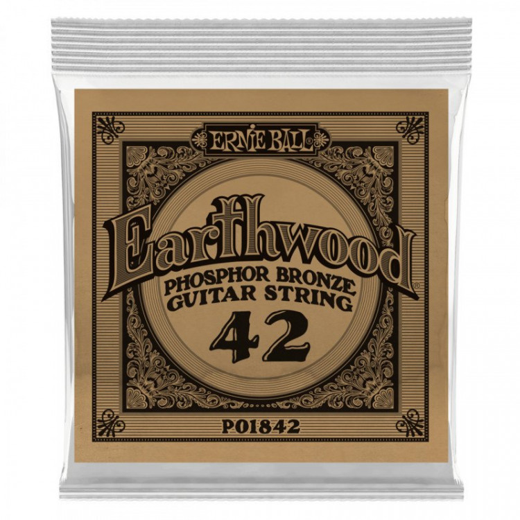 Одиночная струна для акустической гитары Ernie Ball P01842