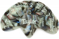 TAYLOR 80736 CELLULOID 351 PICKS ABALONE медиатор жёсткий толщина 0.96 мм