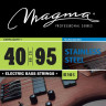 Струны для бас-гитары 40-95 Magma Strings BE140S Струны для бас-гитары 40-95 Magma Strings BE140S