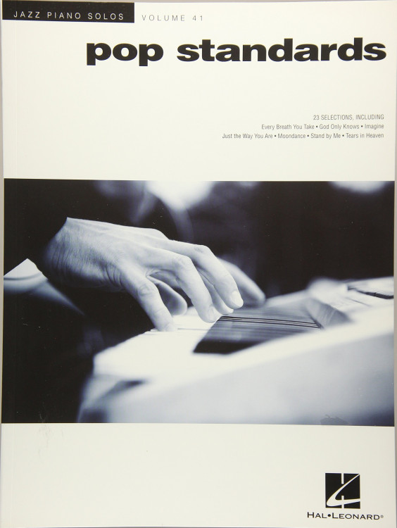 HL00153656 JAZZ PIANO SOLOS VOLUME 41 POP STANDARDS PIANO BOOK