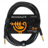 Инструментальный кабель ROCKDALE IC070-5M, mono jack, 5 м Инструментальный кабель ROCKDALE IC070-5M, mono jack, 5 м