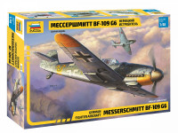 Самолёт Мессершмитт BF-109 G6 1/48