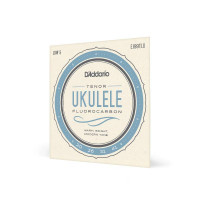 Струны для укулеле-тенор (Low G-C-E-A) D'ADDARIO EJ99TLG прозрачный флюорокарбон