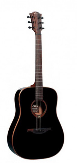 LAG T100D-BLK акустическая гитара LAG T100D-BLK акустическая гитара