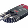 STAGG SGCC6 DL - гитарный шнур, витой, 6 м. Толщина кабеля - 6 мм, PRO джеки