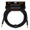 Инструментальный кабель ROCKDALE Wild B5, mono jack - mono jack, 5 м Инструментальный кабель ROCKDALE Wild B5, mono jack - mono jack, 5 м
