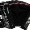 Детский кнопочный аккордеон HOHNER Nova II 48 (A1552/4252) Black, гриф C