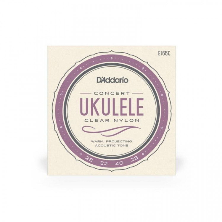 D'Addario EJ65 C струны для укулеле-концерт