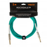 Инструментальный кабель ROCKDALE Wild D3, mono jack - mono jack, 3 м Инструментальный кабель ROCKDALE Wild D3, mono jack - mono jack, 3 м