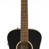 Fender Malibu Special MBK w/bag электроакустическая гитара