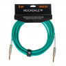 Инструментальный кабель ROCKDALE Wild D5, mono jack - mono jack, 5 м Инструментальный кабель ROCKDALE Wild D5, mono jack - mono jack, 5 м