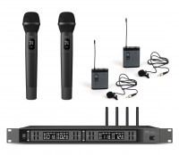 Радиосистема FBW A4-22MIX четырёхканальная A140R+2xA100BT+2x100HT