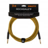 Инструментальный кабель ROCKDALE Wild EY3, mono jack - mono jack, 3 м Инструментальный кабель ROCKDALE Wild EY3, mono jack - mono jack, 3 м