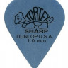 DUNLOP 412P1.0 Tortex Sharp набор медиаторов 1 мм 12 шт