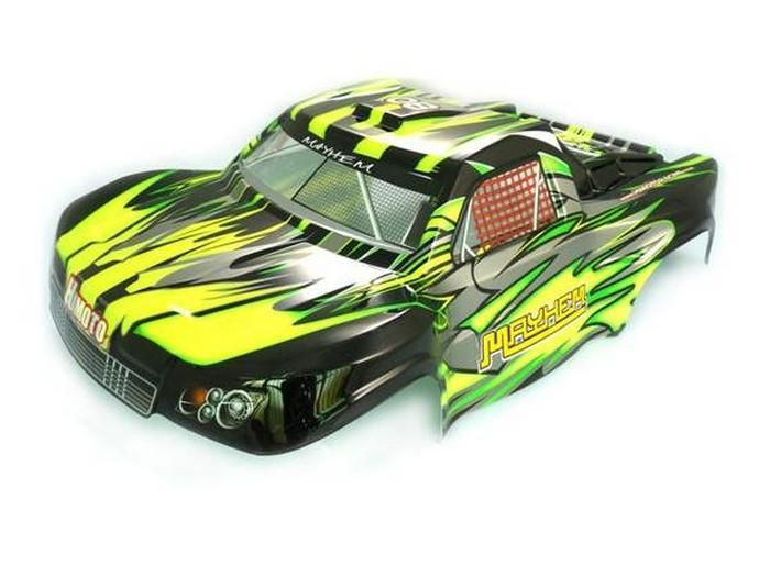 Зеленый кузов для шорт корса Himoto E8SCL для Remo Hobby 1/8