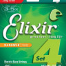 ELIXIR 14077 NanoWeb Medium 45-105-струны для 4-струнной бас-гитары