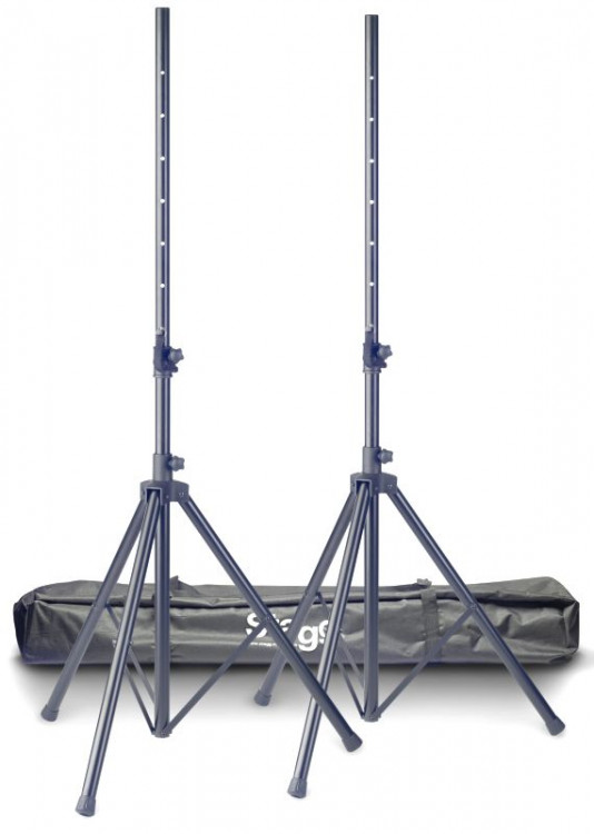 STAGG SPS10-AL BK SET набор 2 стоек для АС с чехлом