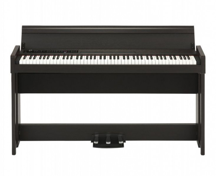 KORG C1 AIR-BR цифровое пианино c bluetooth-интерфейсом, цвет коричневый