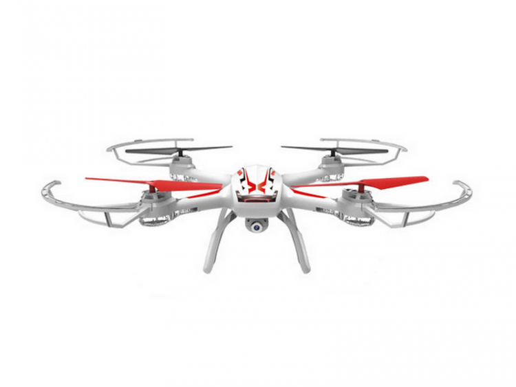 Р/У квадрокоптер Syma X54HC HD видео 4Gb, барометр 2.4G RTF