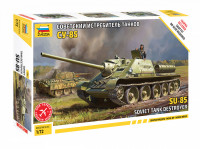 Советский истребитель танков СУ-85 (без клея) 1/72