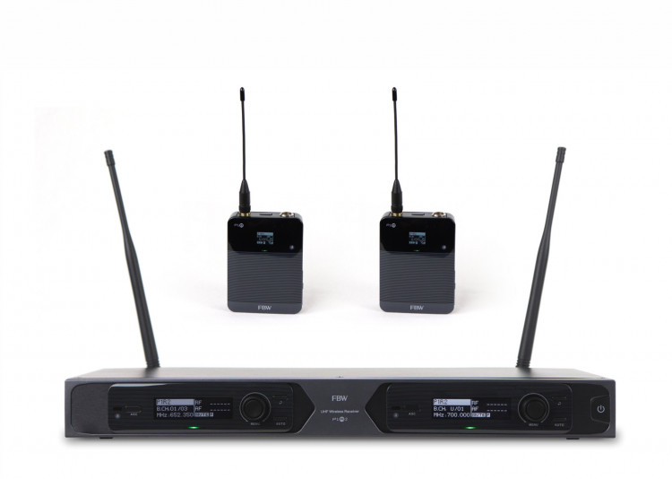 Радиосистема FBW P1R2 BODYPACK с двумя поясными передатчиками