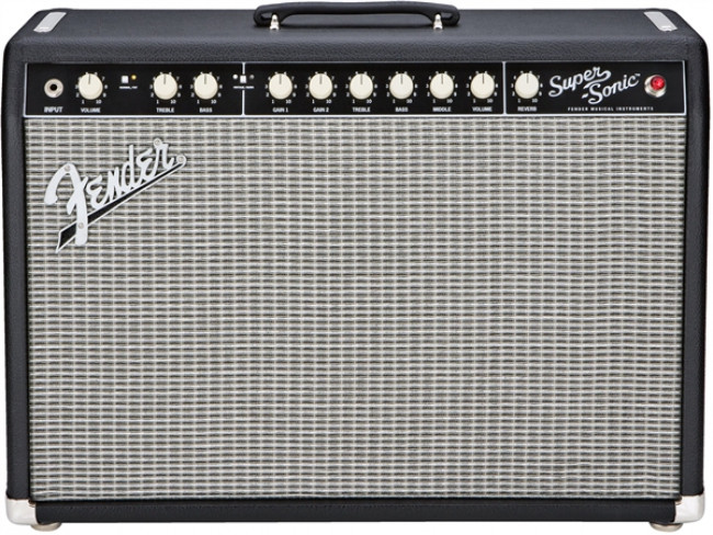 FENDER Super-Sonic 22 Combo, Black, 230V EUR ламповый кобик 22 Вт